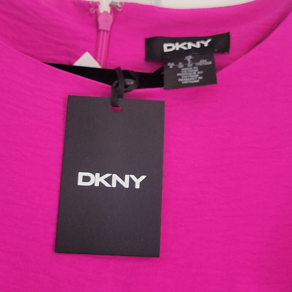DKNY Raspberry dress - Picture 4 of 10